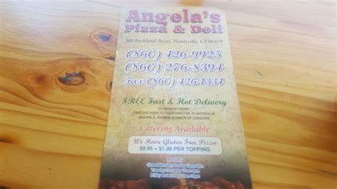 angelas southington ct|angela's southington menu.